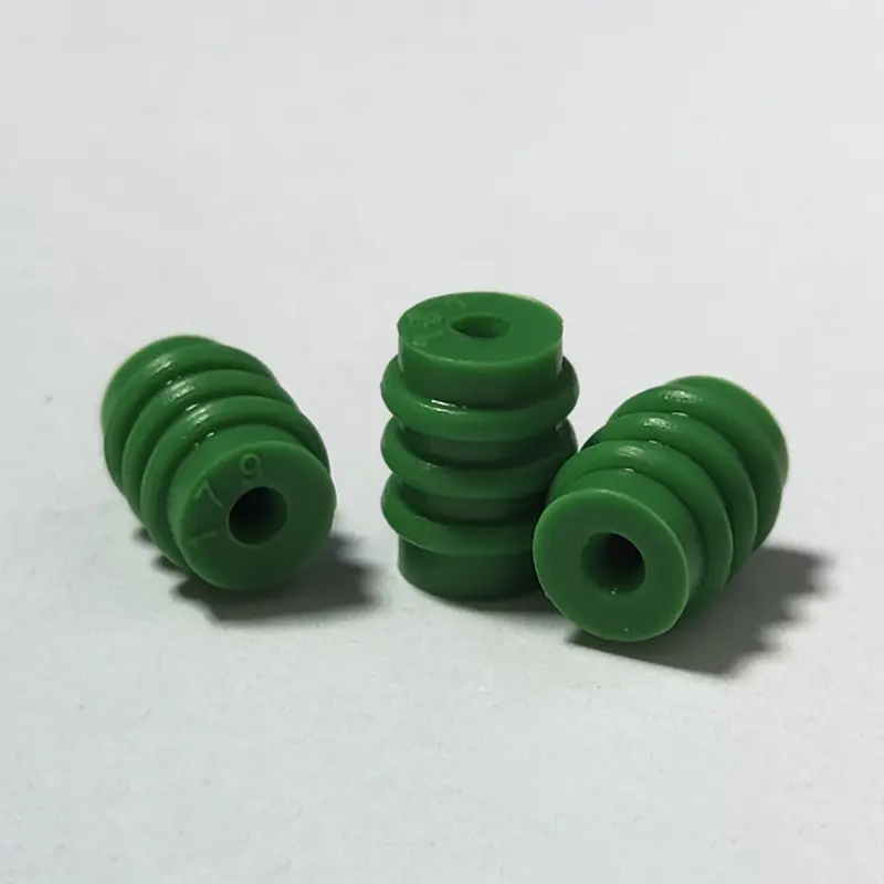 1.3mm قابس السيليكون الأخضر